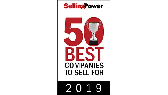 50 Best Companies to Sell For 2019 logo